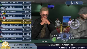 World Series of Poker - Tournament of Champions - 2007 Edition (EU) screen shot game playing